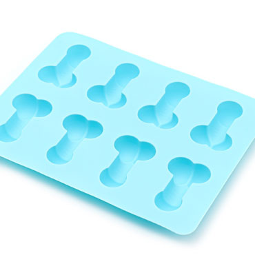 Форма для льда и шоколада, голубая - фото, отзывы