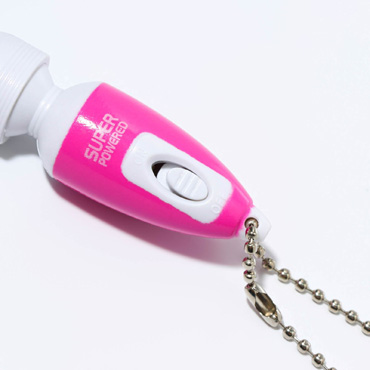 Вибратор-брелок, розовый - фото, отзывы