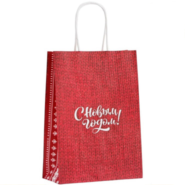 Пакет подарочный "С Новым годом"