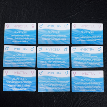 Игра для двоих «Рецепты наслаждений», 30 карт, 18+ - подробные фото в секс шопе Condom-Shop