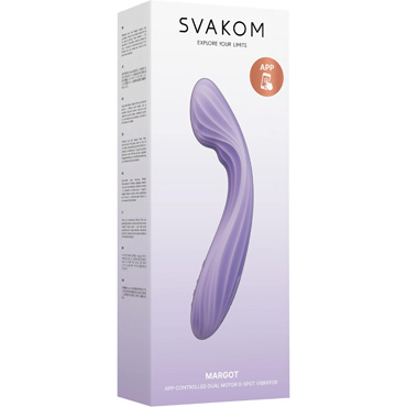 Интерактивный вибратор Svakom Margot - подробные фото в секс шопе Condom-Shop
