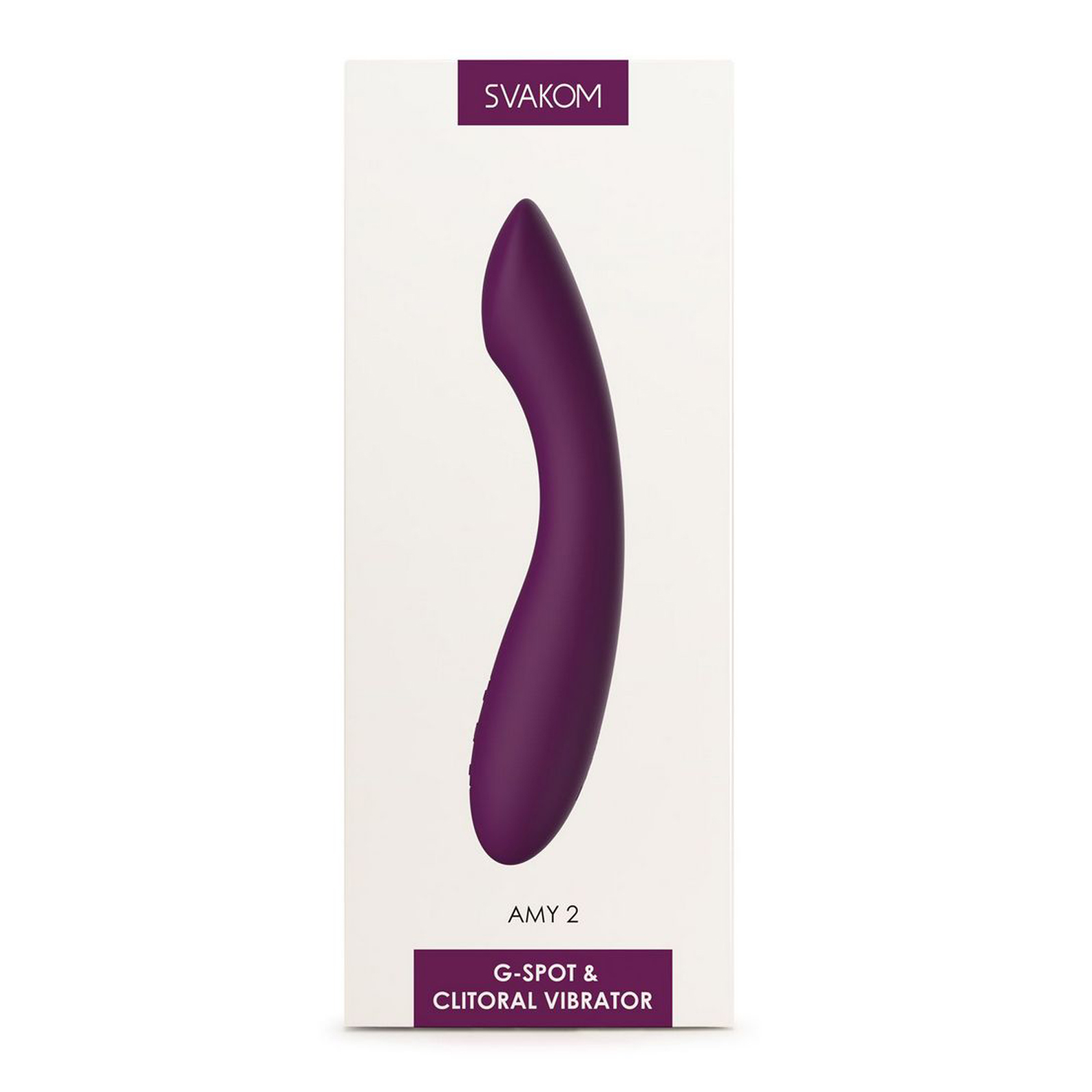 Svakom Amy 2, фиолетовый - подробные фото в секс шопе Condom-Shop