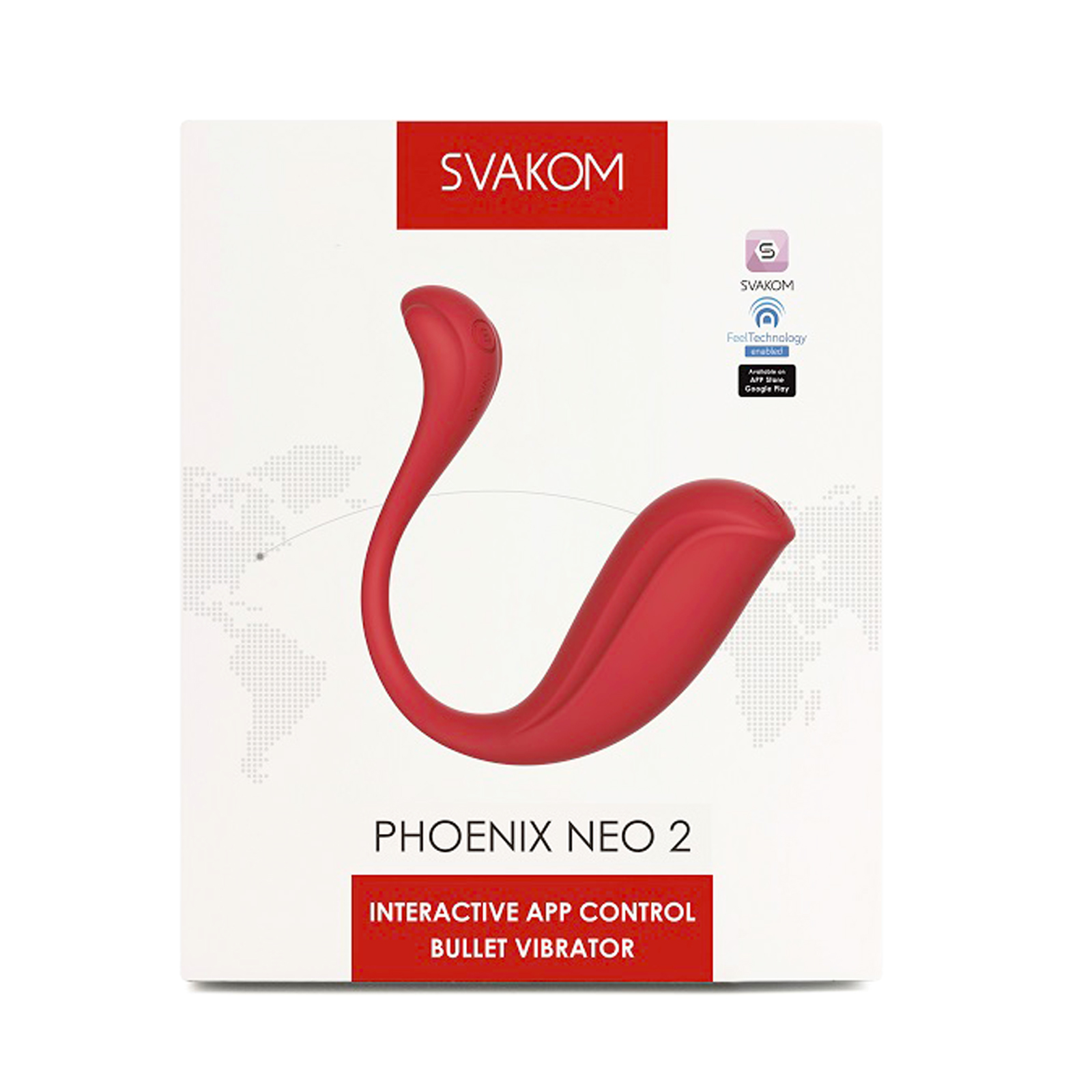 Svakom Phoenix Neo 2, красный - фото 9
