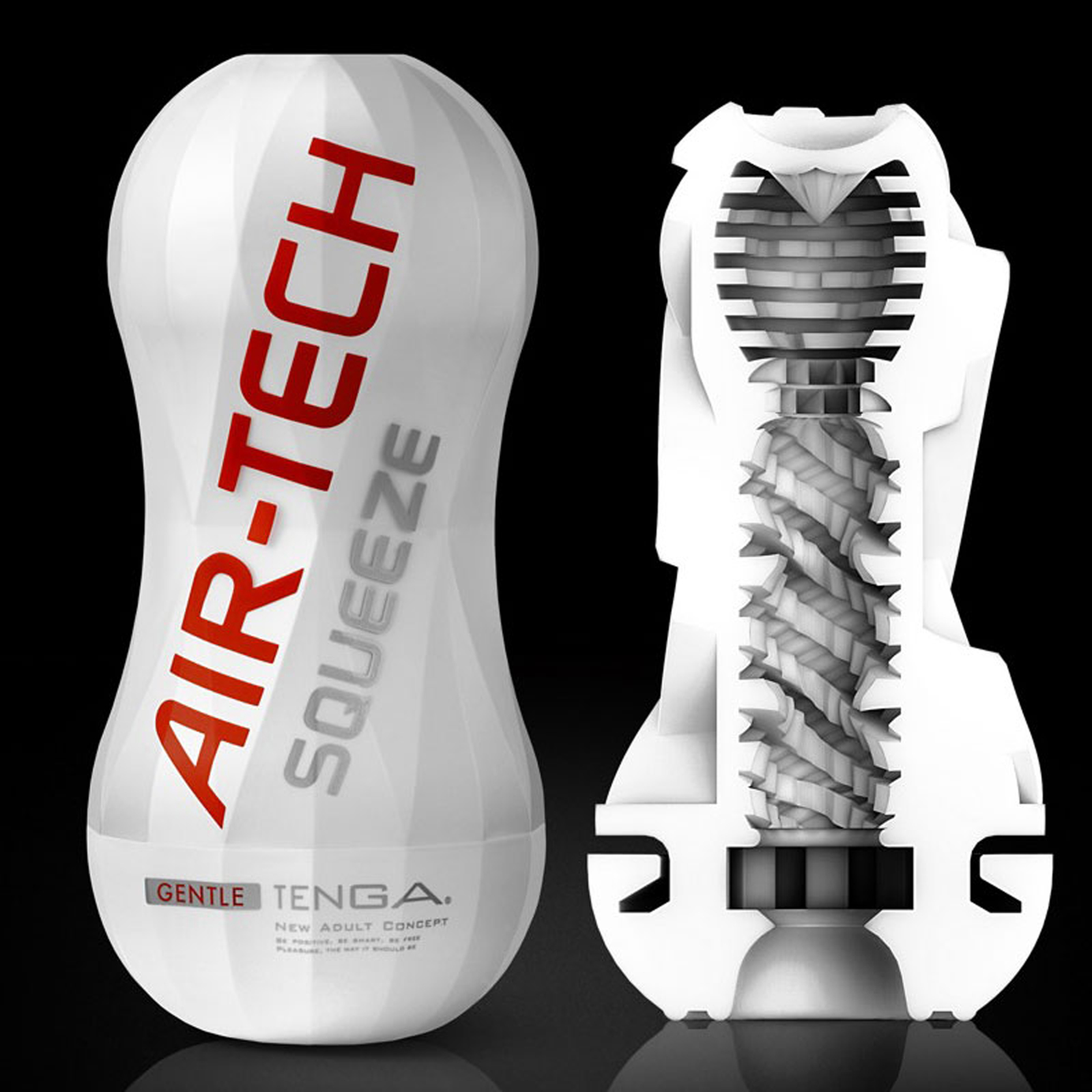 Tenga Air-Tech Squeeze Gentle, белый — фото 2