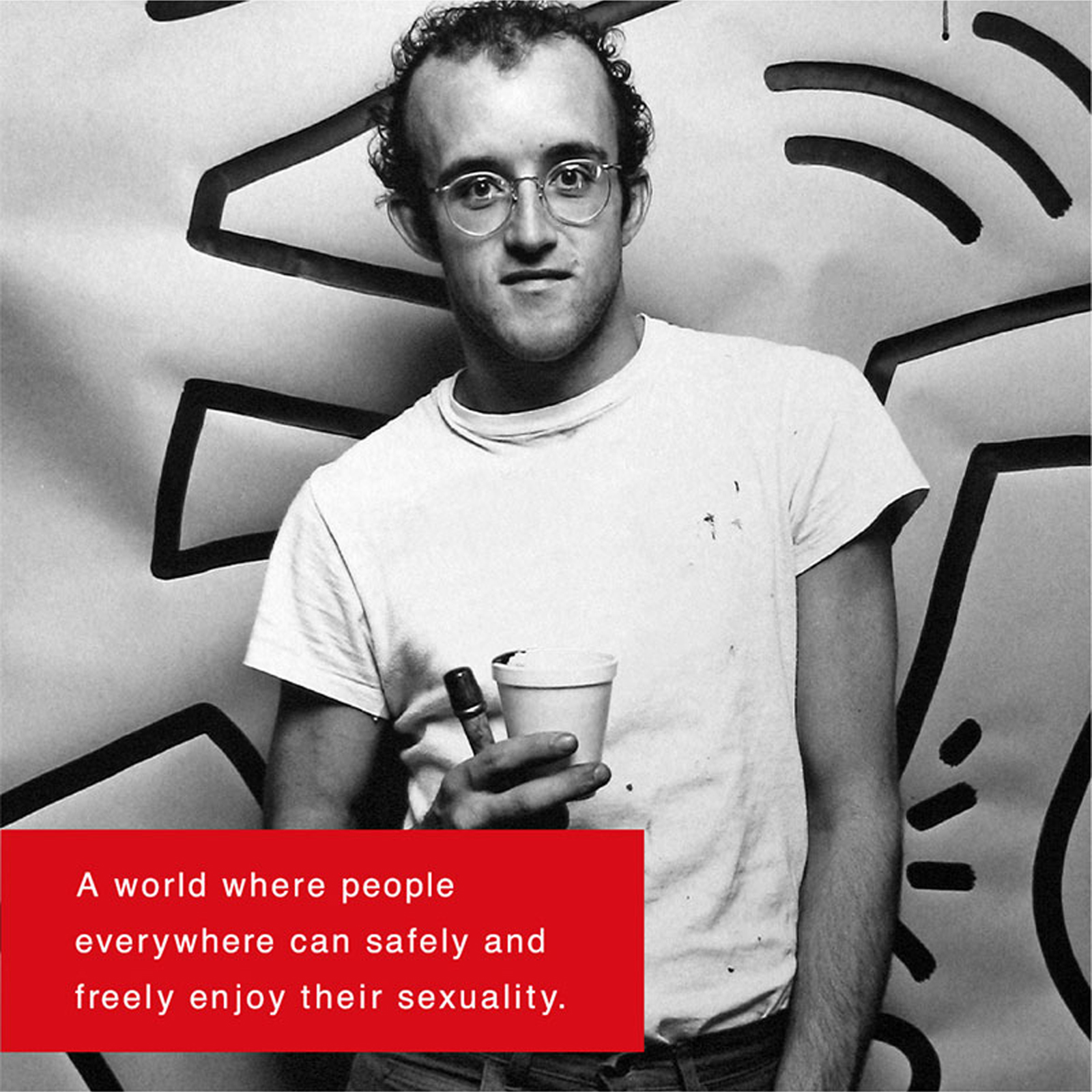 Новинка раздела Секс игрушки - Tenga Egg Party, Keith Haring Edition
