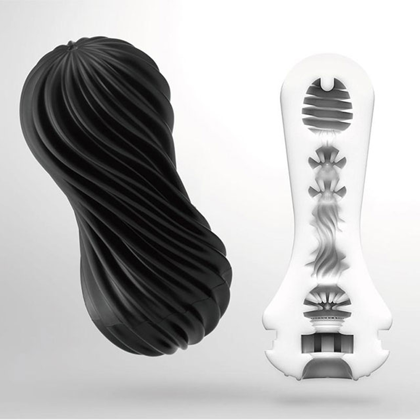 Tenga Flex Rocky Black, черный - фото, отзывы