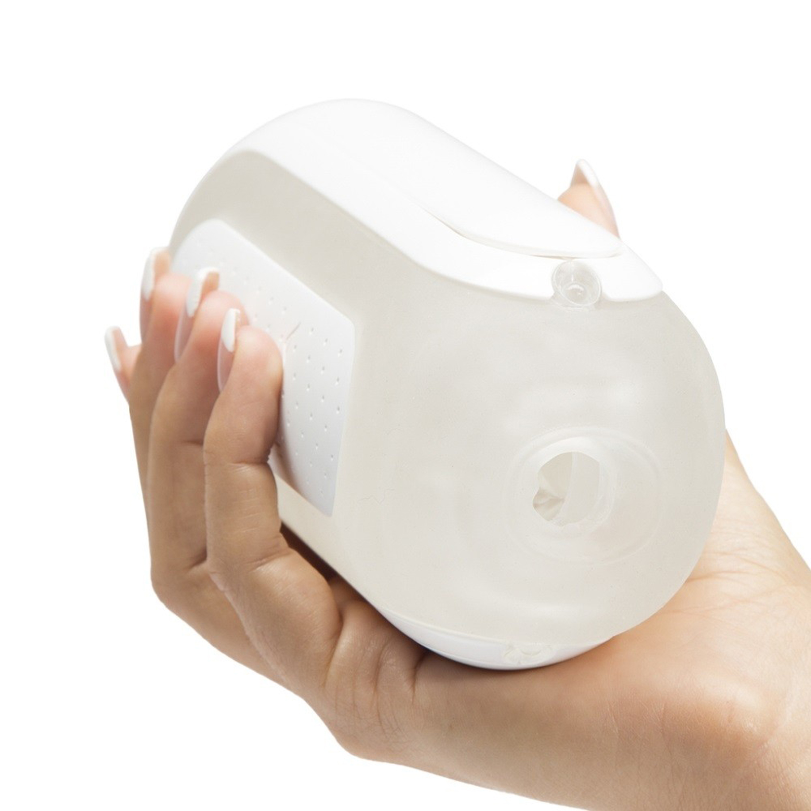 Tenga Flip Zero, белый - Герметичный мастурбатор c уникальным рельефом и эффектом вакуума - купить в секс шопе