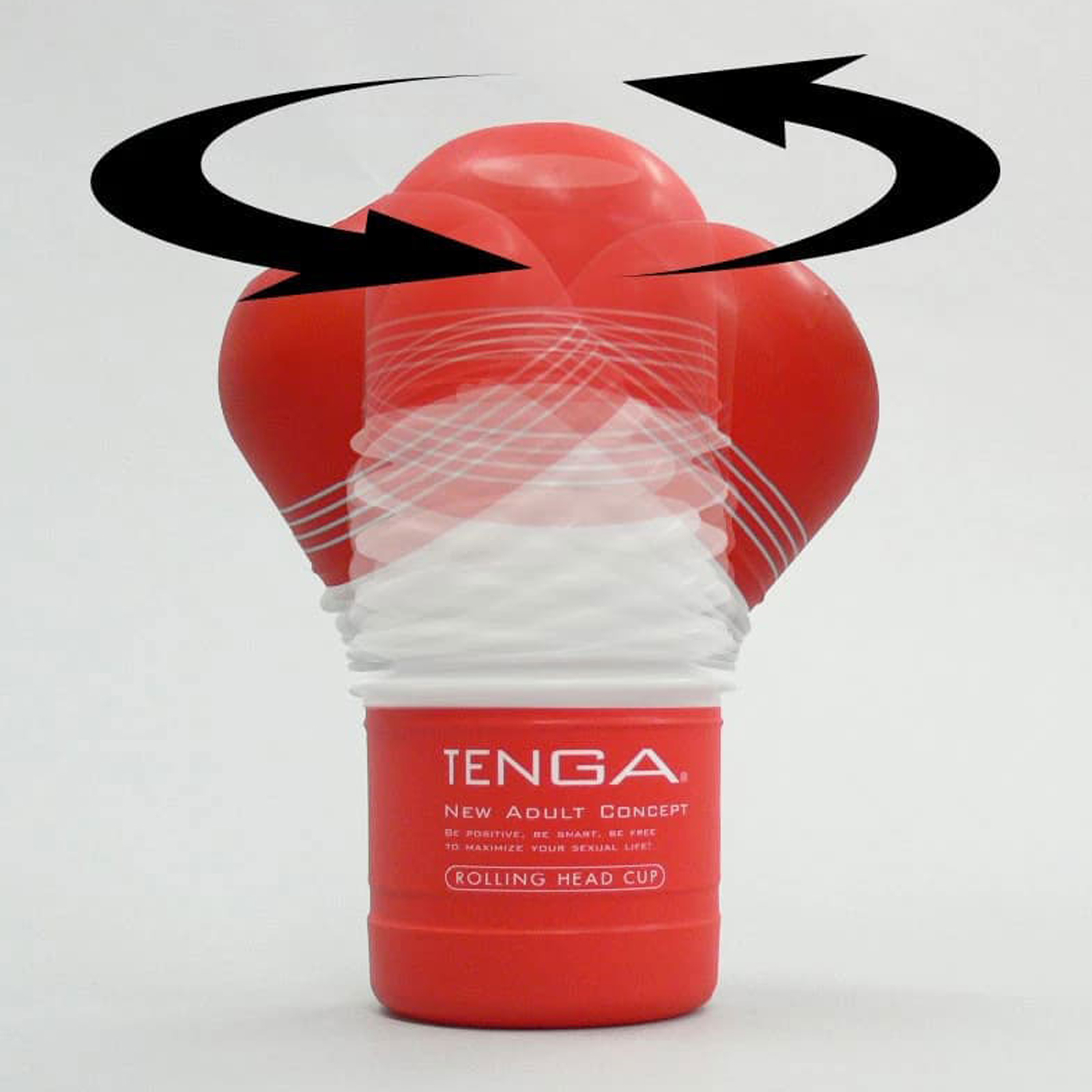 Tenga Rolling Head - Мастурбатор с вращающейся головкой - купить в секс шопе