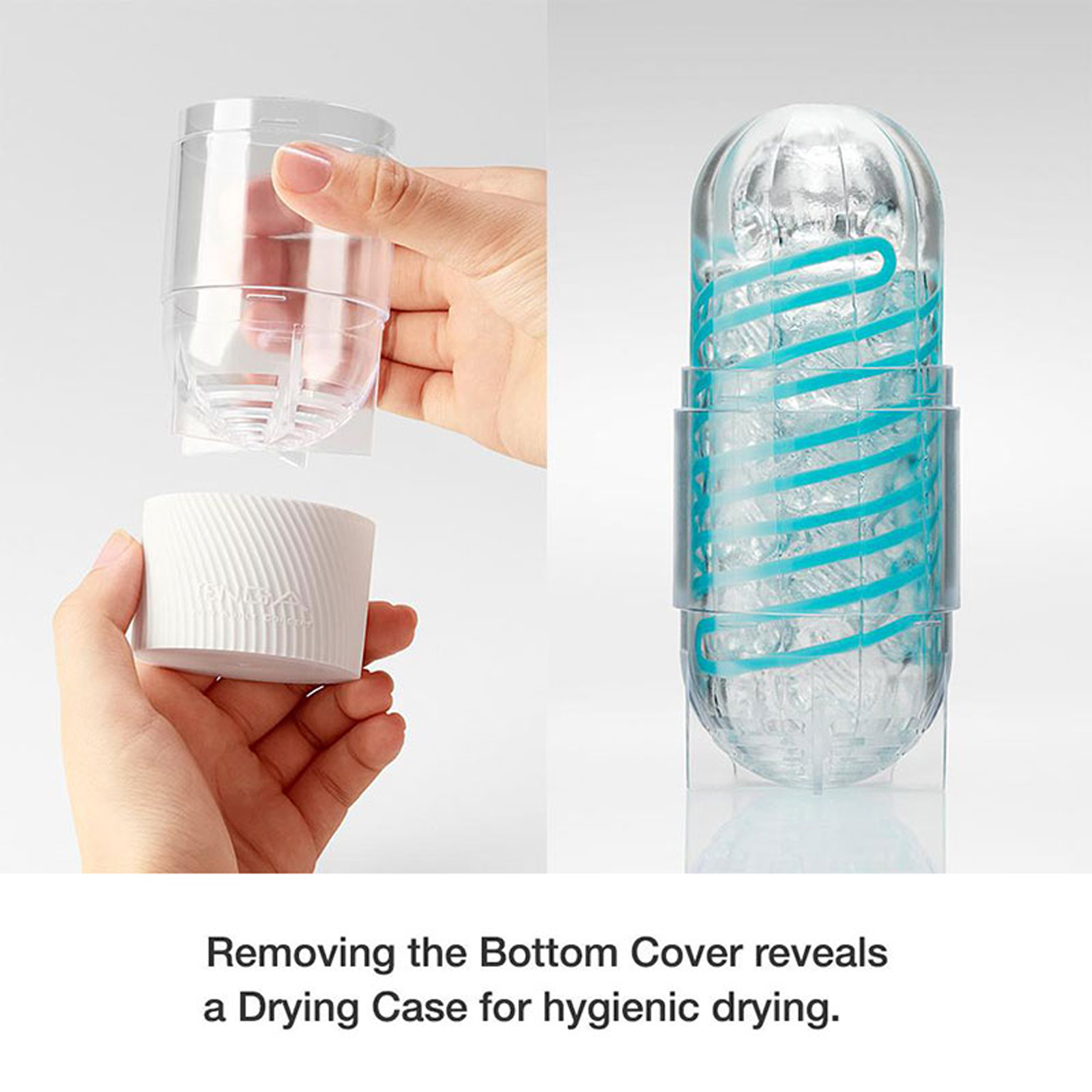 Tenga Spinner 04 Pixel - Мастурбатор со спиральным механизмом - купить в секс шопе