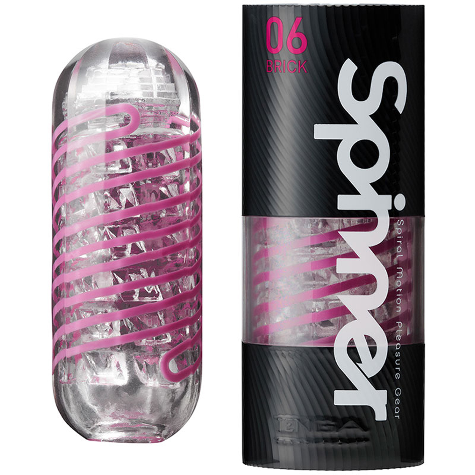 Tenga Spinner 06 Brick, Мастурбатор со спиральным механизмом