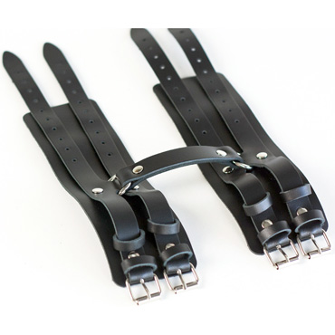 Точка Любви Наручники двойные ДжанглКат, широкие - фото, отзывы