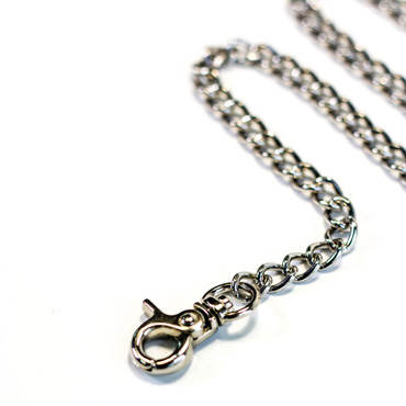 Точка Любви Поводок цепной с карабином - фото, отзывы