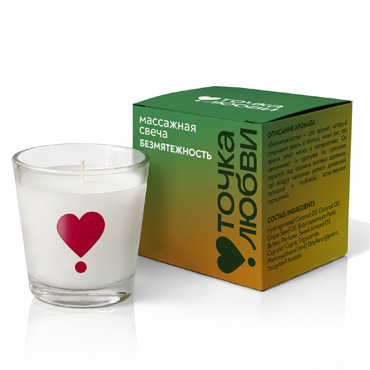 Свеча массажная Точка Любви "Безмятежность"