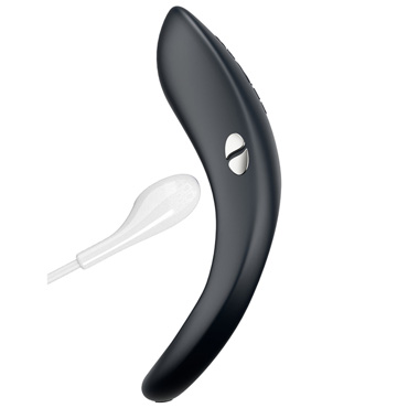 We-Vibe Verge 2, черное - Эрекционное виброкольцо с управлением через приложение - купить в секс шопе