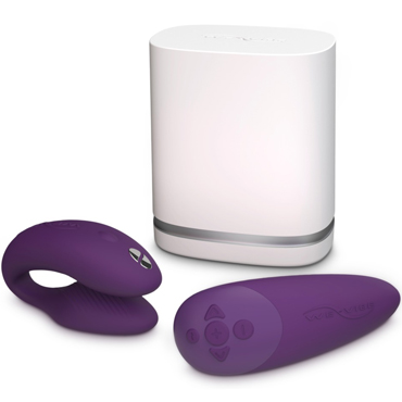 We-Vibe Chorus, фиолетовый, Вибратор для пар с сенсорным пультом управления