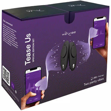 We-Vibe Moxie + Moxie, Набор из двух вибростимуляторов в трусики