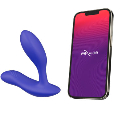 We-Vibe Vector+, синий - подробные фото в секс шопе Condom-Shop