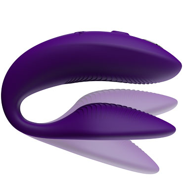 We-Vibe Sync 2, фиолетовый - Вибратор для пар, подстраивающийся под анатомические особенности тела - купить в секс шопе
