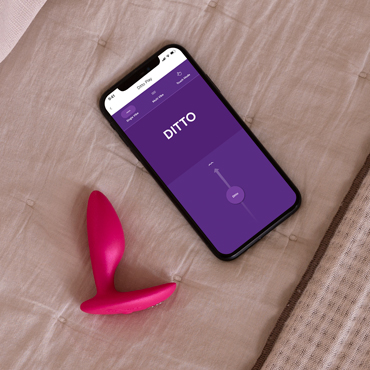 We-Vibe Ditto+, розовый - подробные фото в секс шопе Condom-Shop