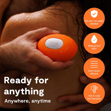 Вибратор We-Vibe Temp, оранжевый - фото 10