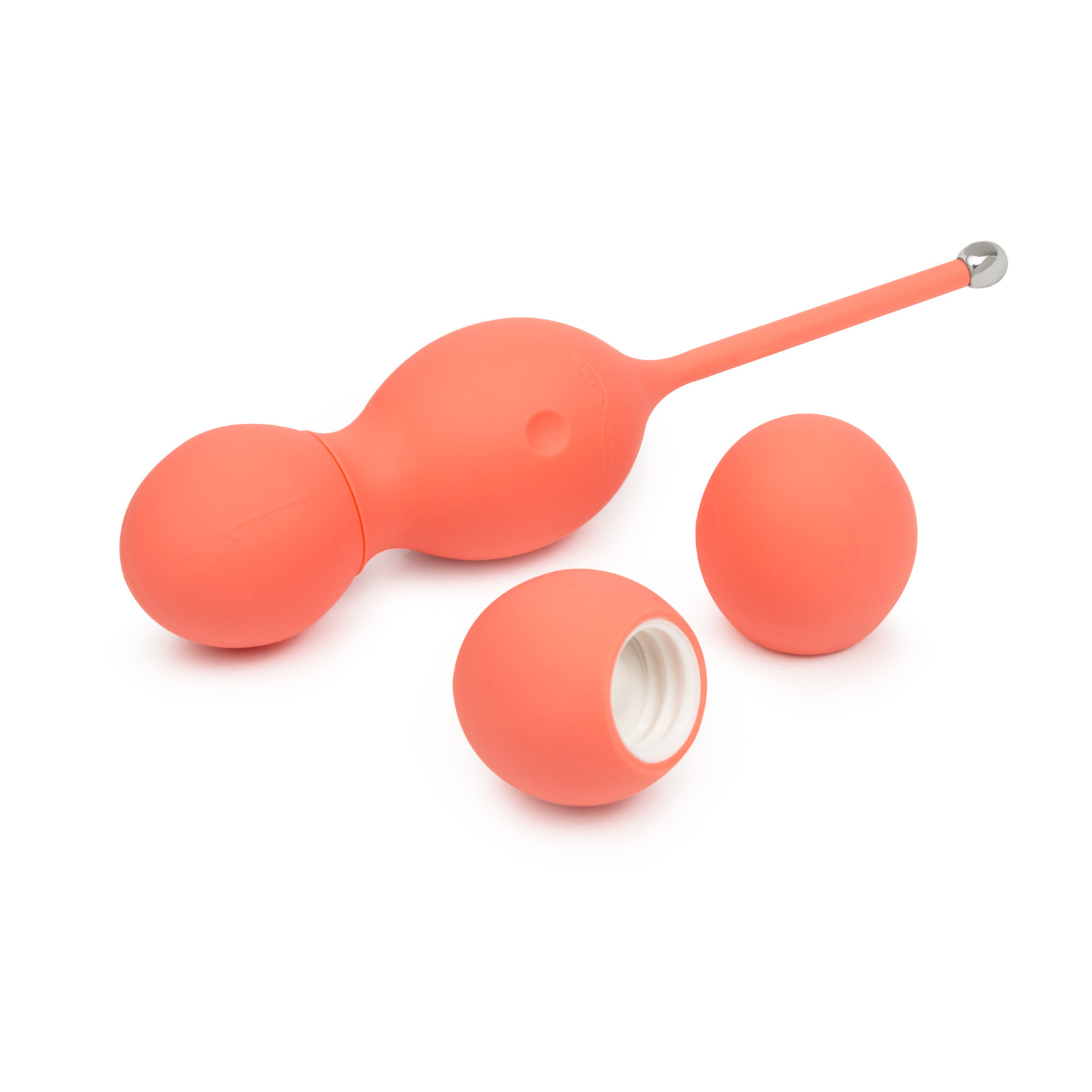 We-Vibe Bloom, коралловый - Перезаряжаемый тренажёр Кегеля - купить в секс шопе