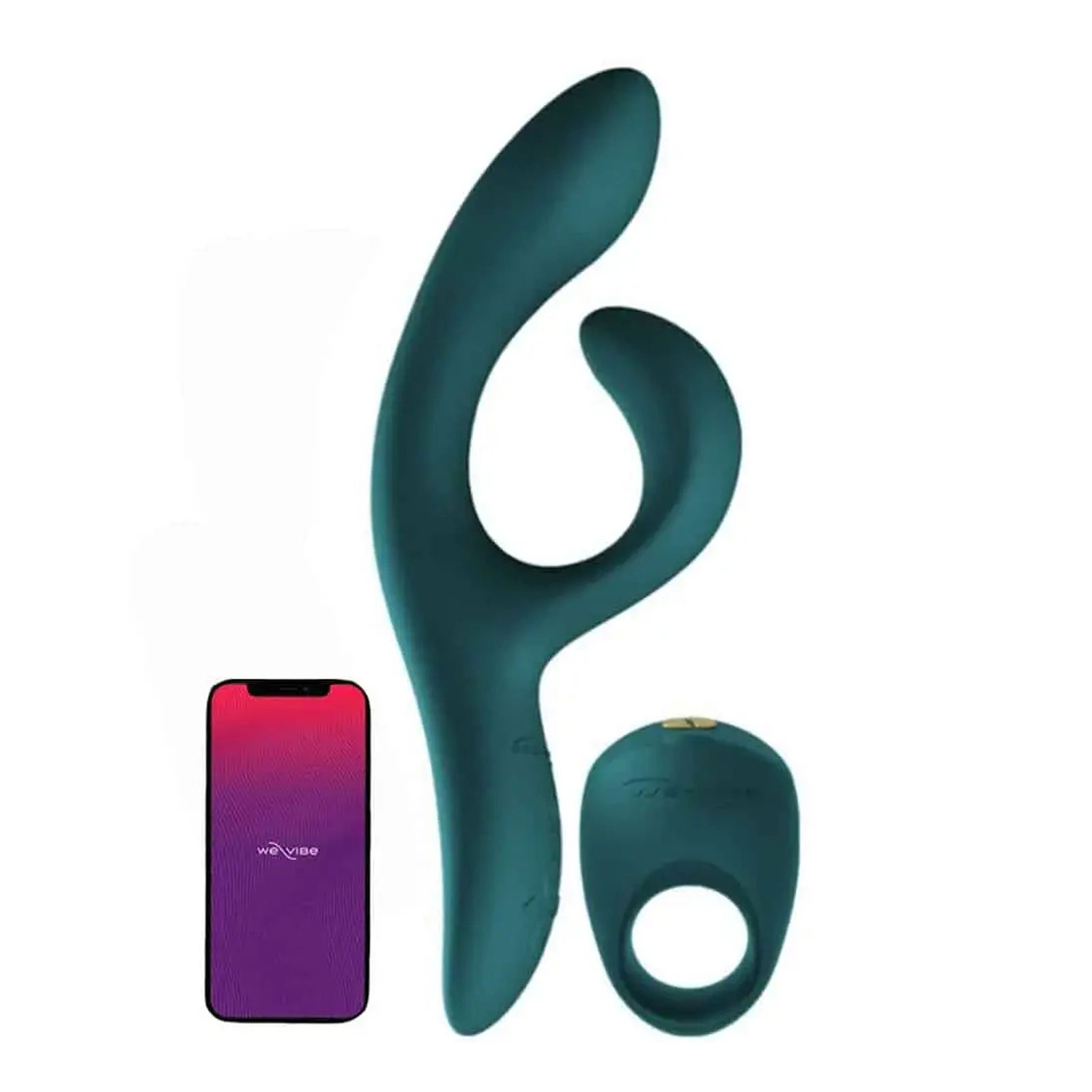 We-Vibe Nova 2 & Pivot, зеленый вельвет - фото, отзывы