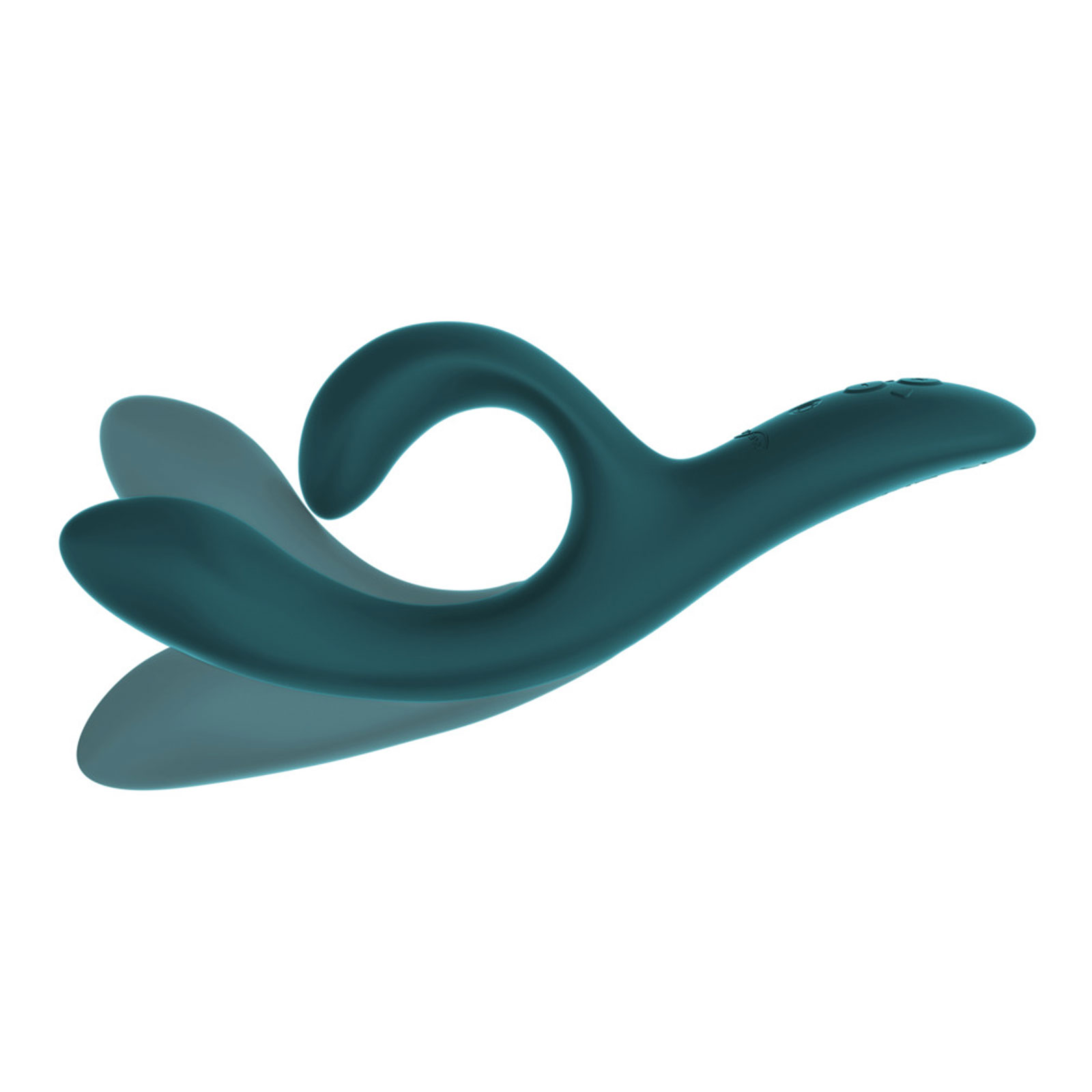 We-Vibe Nova 2 & Pivot, зеленый вельвет - Комплект из вибратора-кролика и эрекционного виброкольца - купить в секс шопе