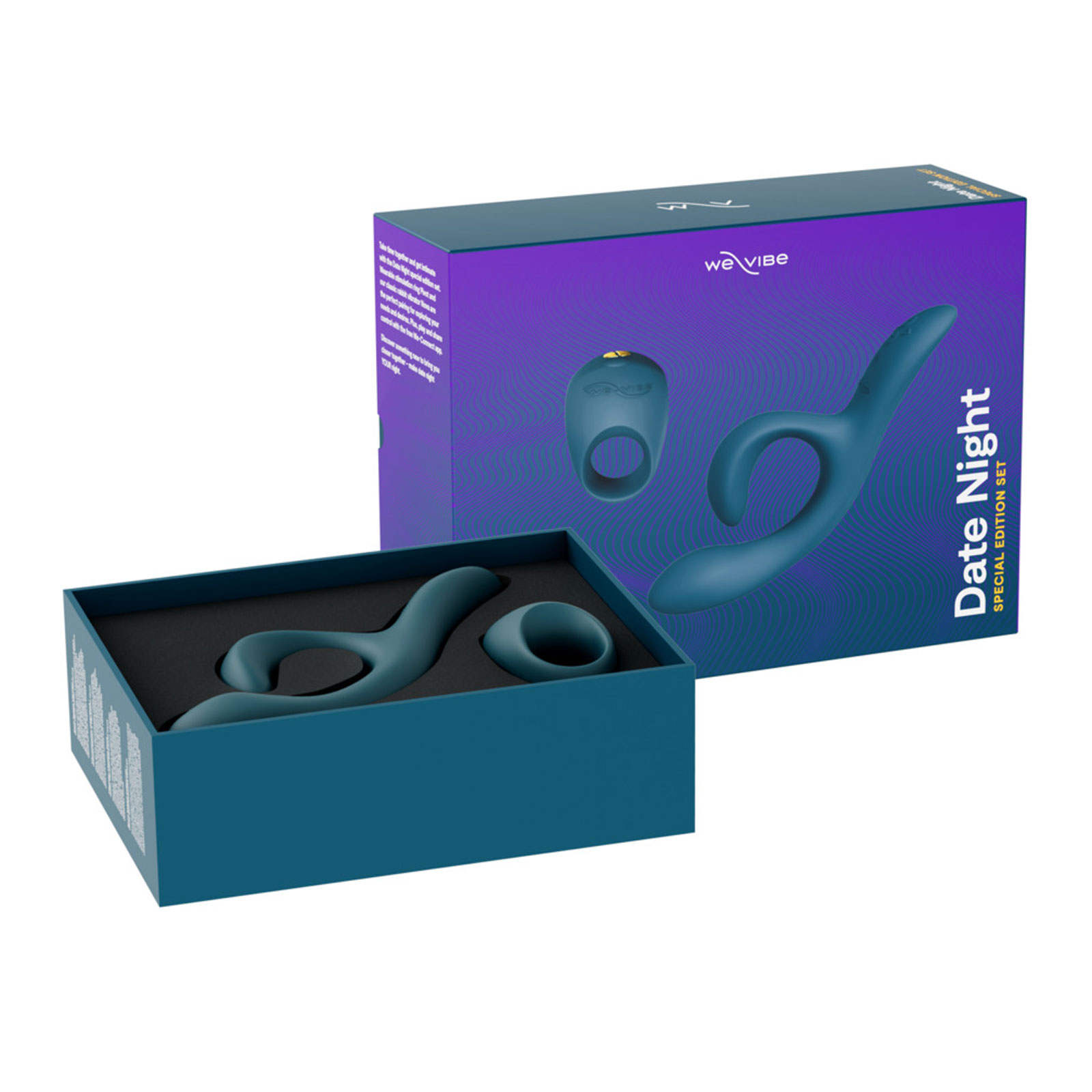 We-Vibe Nova 2 & Pivot, зеленый вельвет - подробные фото в секс шопе Condom-Shop