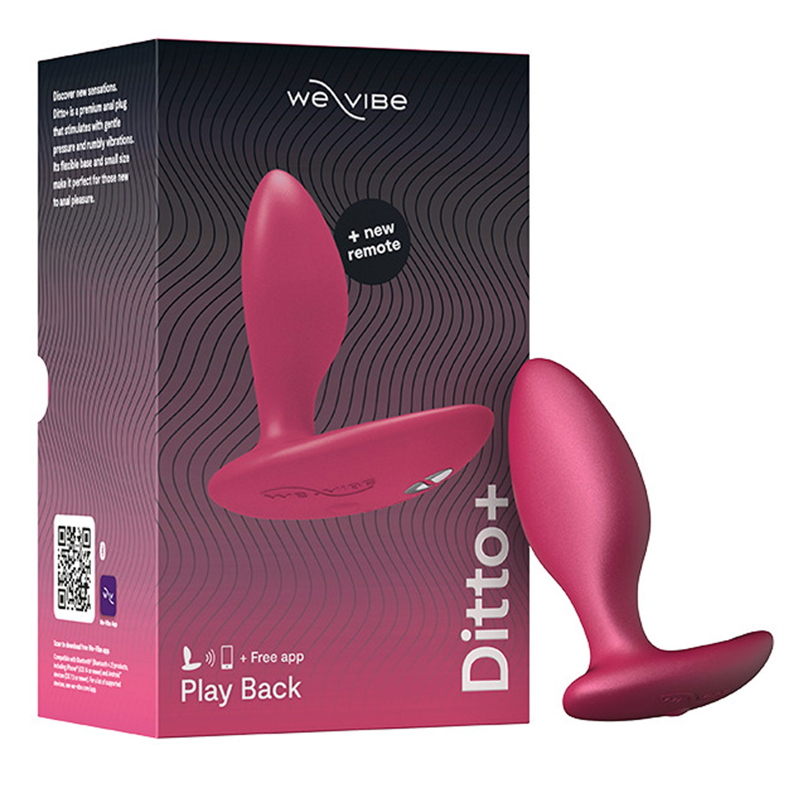 We-Vibe Ditto+, розовый