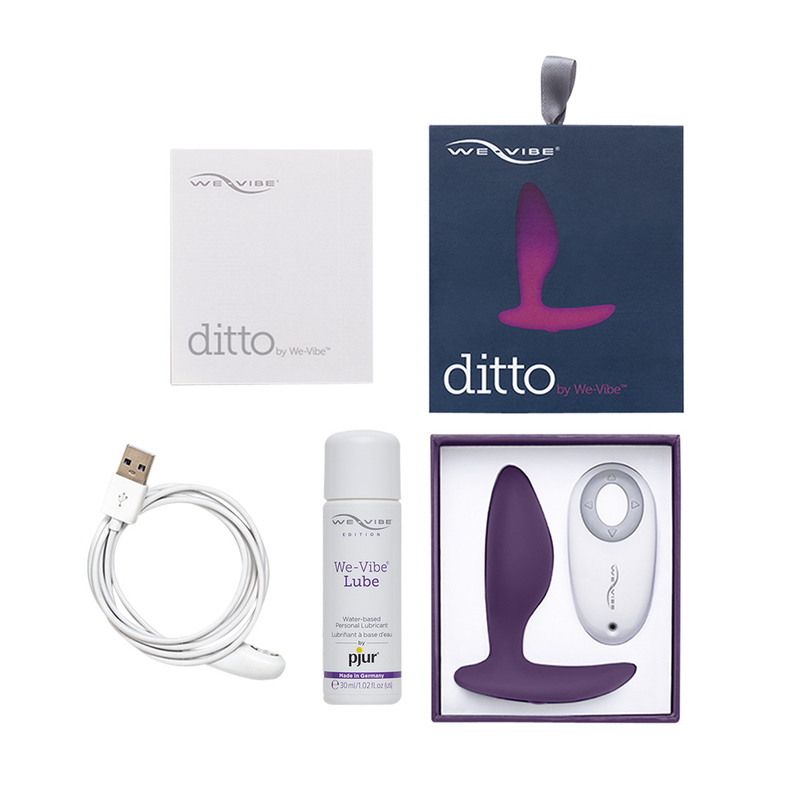 We-Vibe Ditto, фиолетовый - подробные фото в секс шопе Condom-Shop