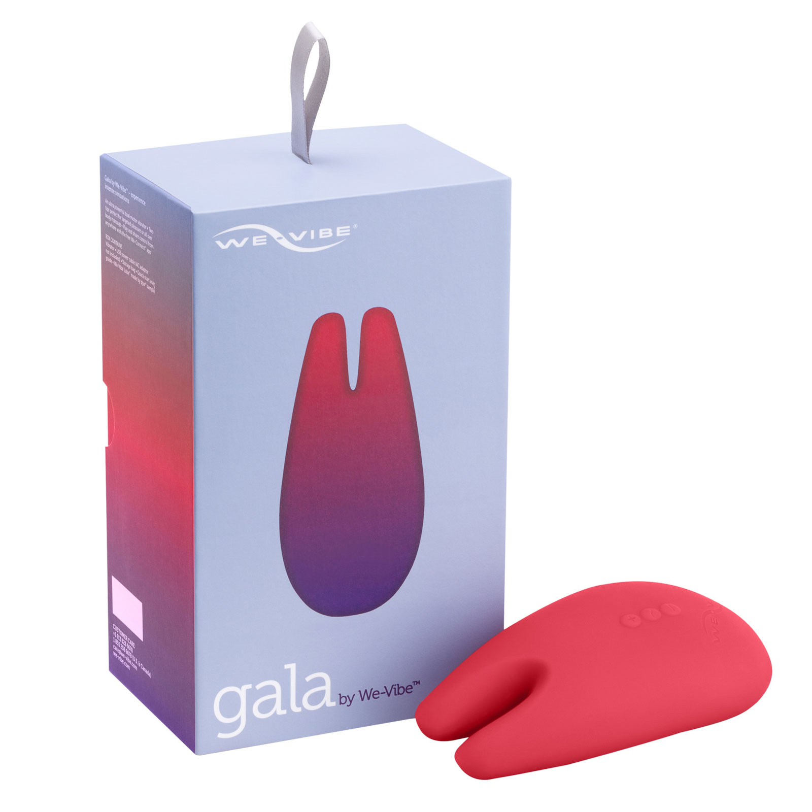 We-Vibe Gala, розовый, Перезаряжаемый клиторальный стимулятор