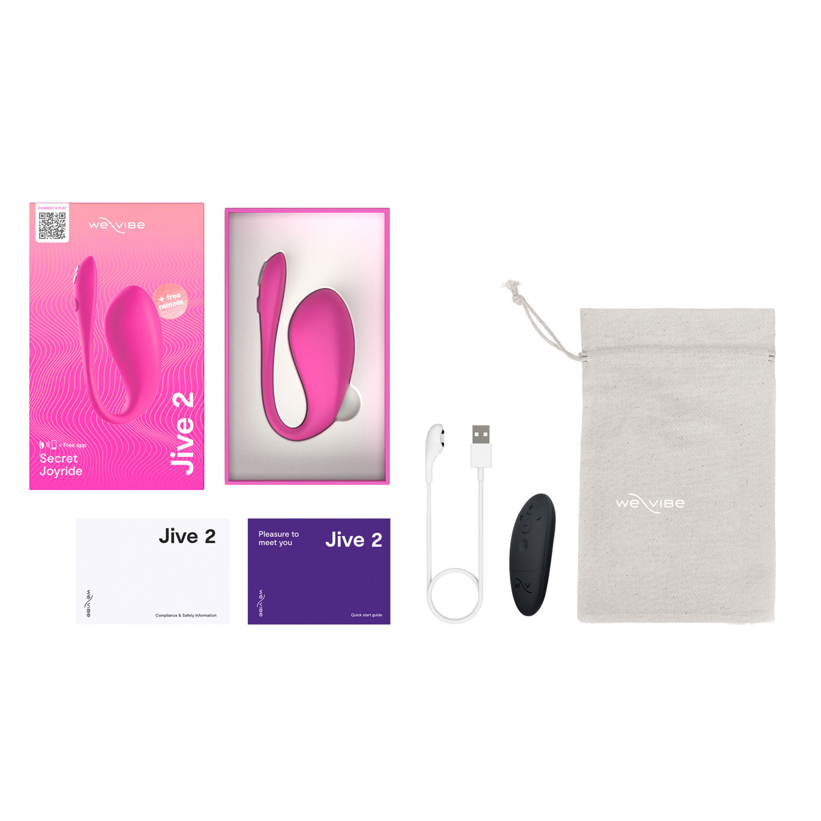 We-Vibe Jive 2, розовый - фото 10