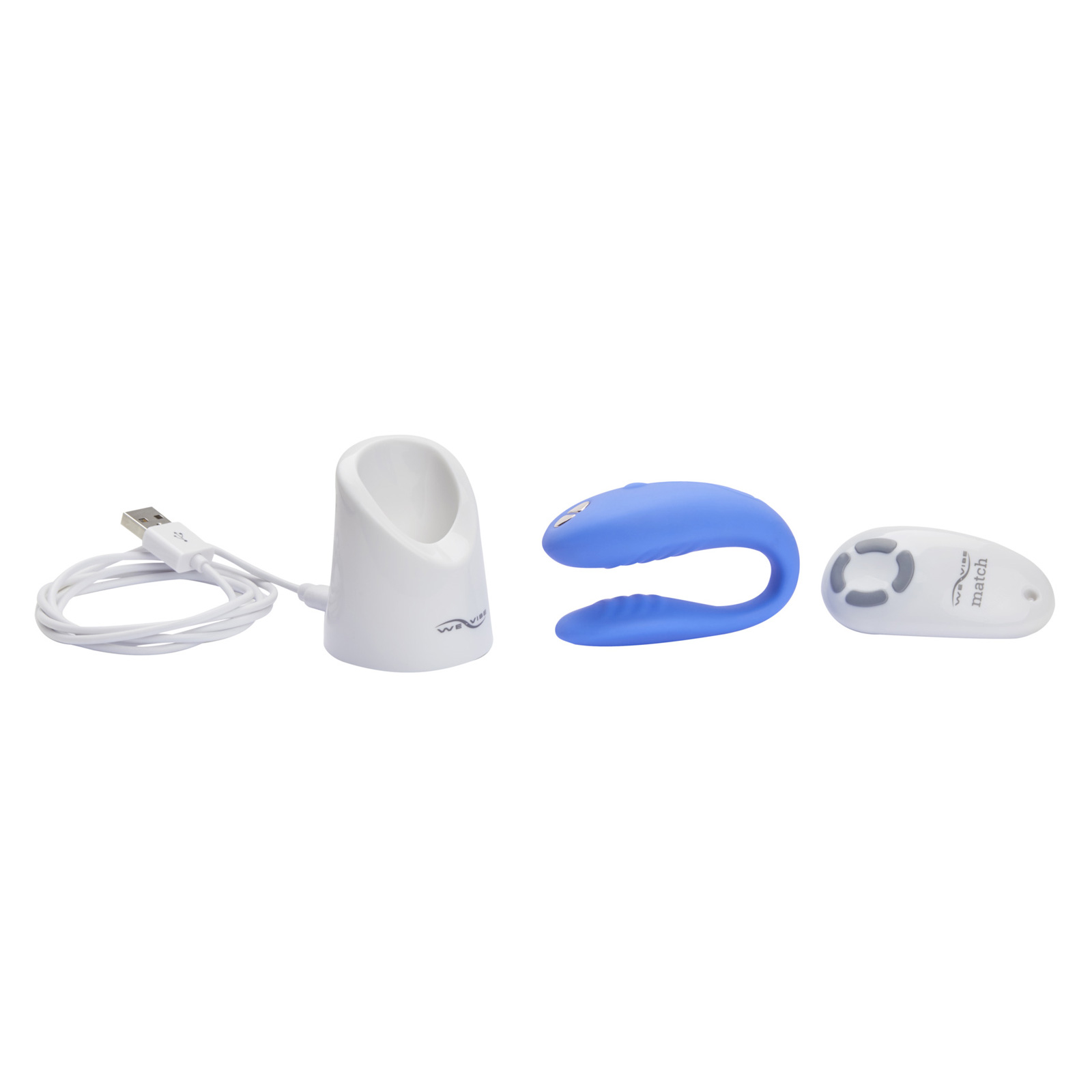We-Vibe Match, голубой - подробные фото в секс шопе Condom-Shop