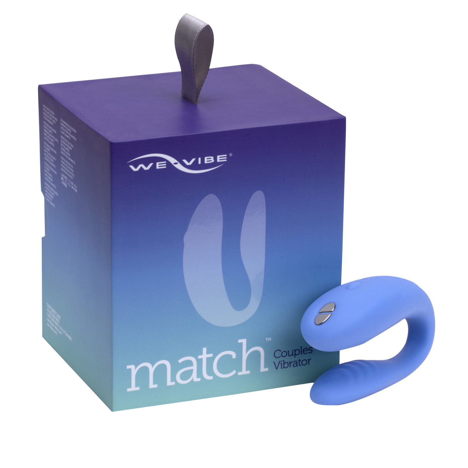 We-Vibe Match, голубой, Вибратор для пар с дистанционным управлением