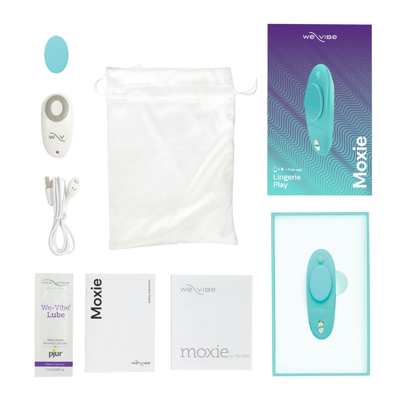 We-Vibe Moxie, голубой - фото 12