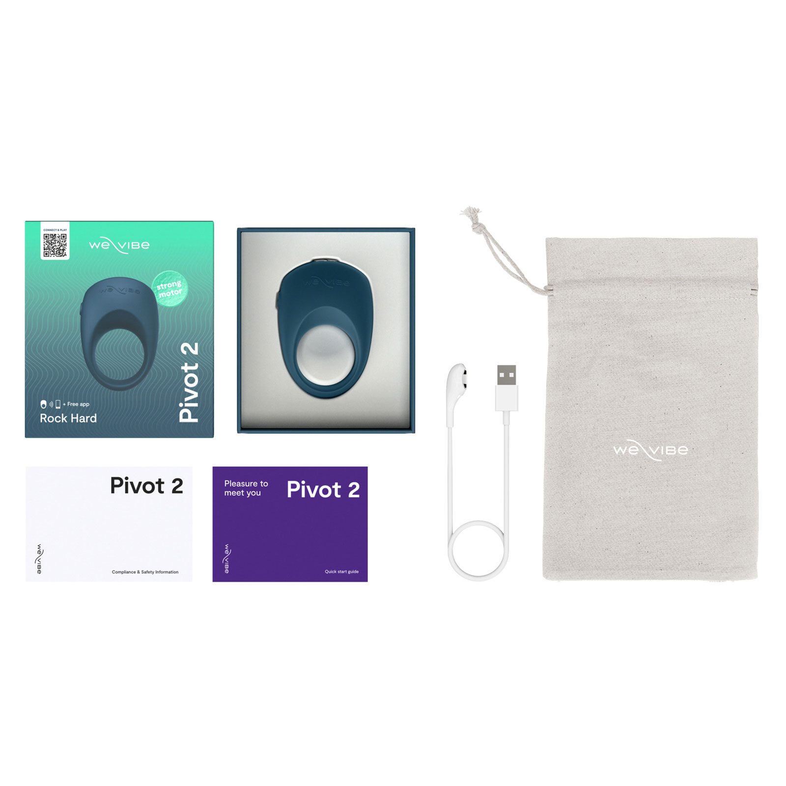 We-Vibe Pivot 2, синее — фото 10