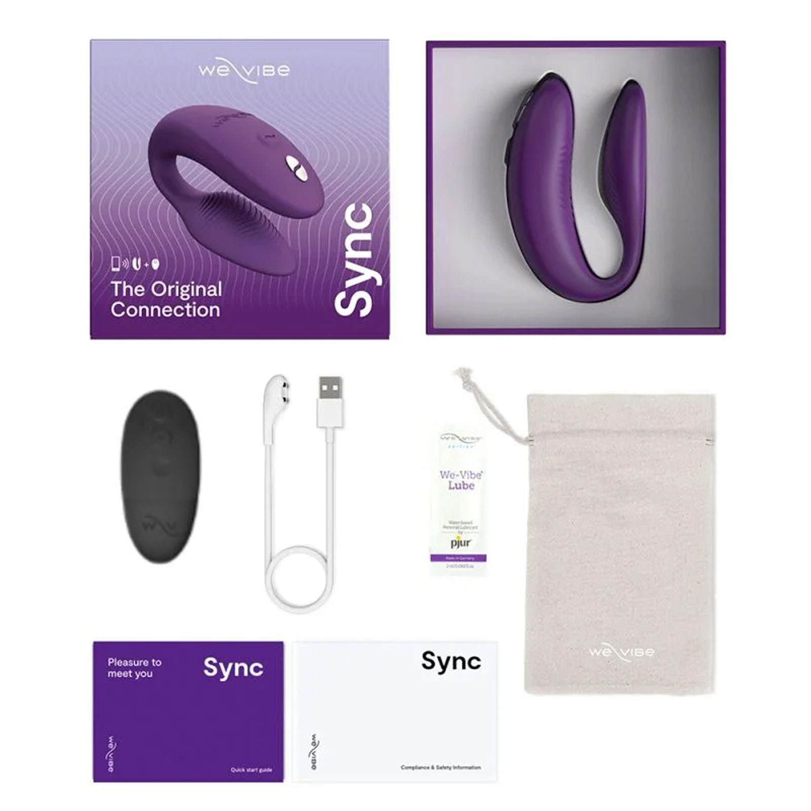We-Vibe Sync 2, фиолетовый — фото 7