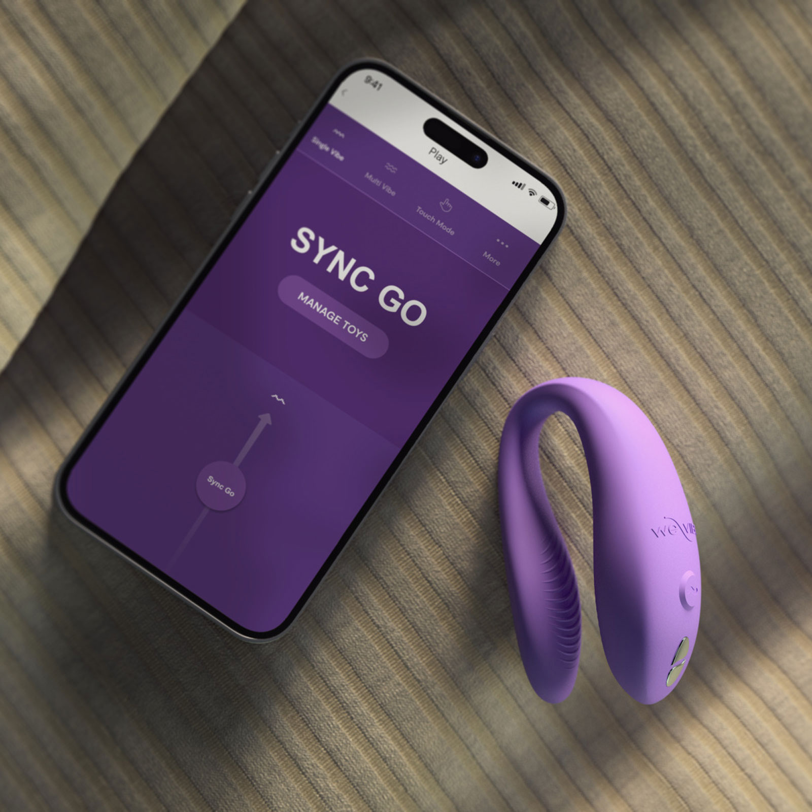 We-Vibe Sync Go, светло-фиолетовый - фото 8