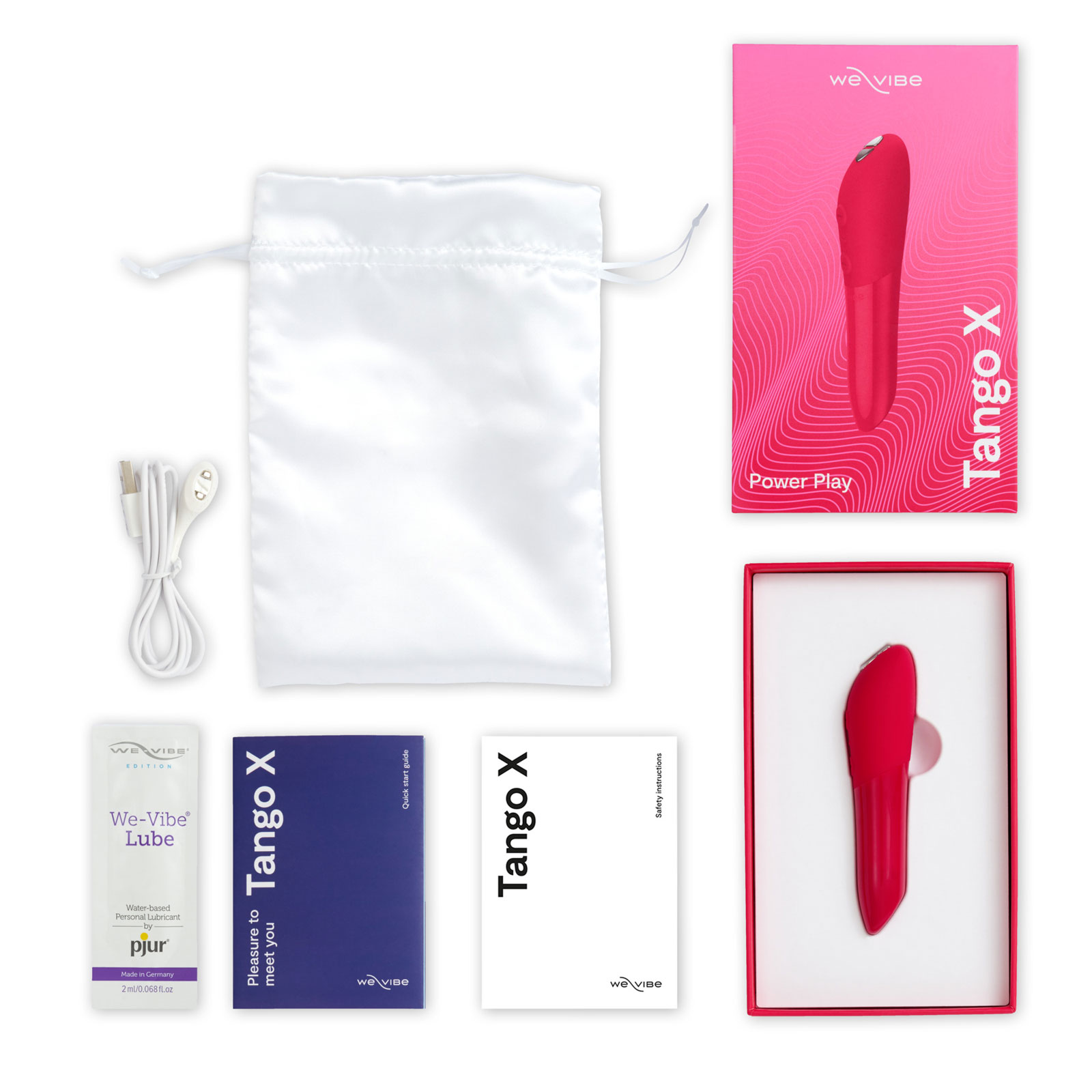 We-Vibe Tango X, красный - фото 9