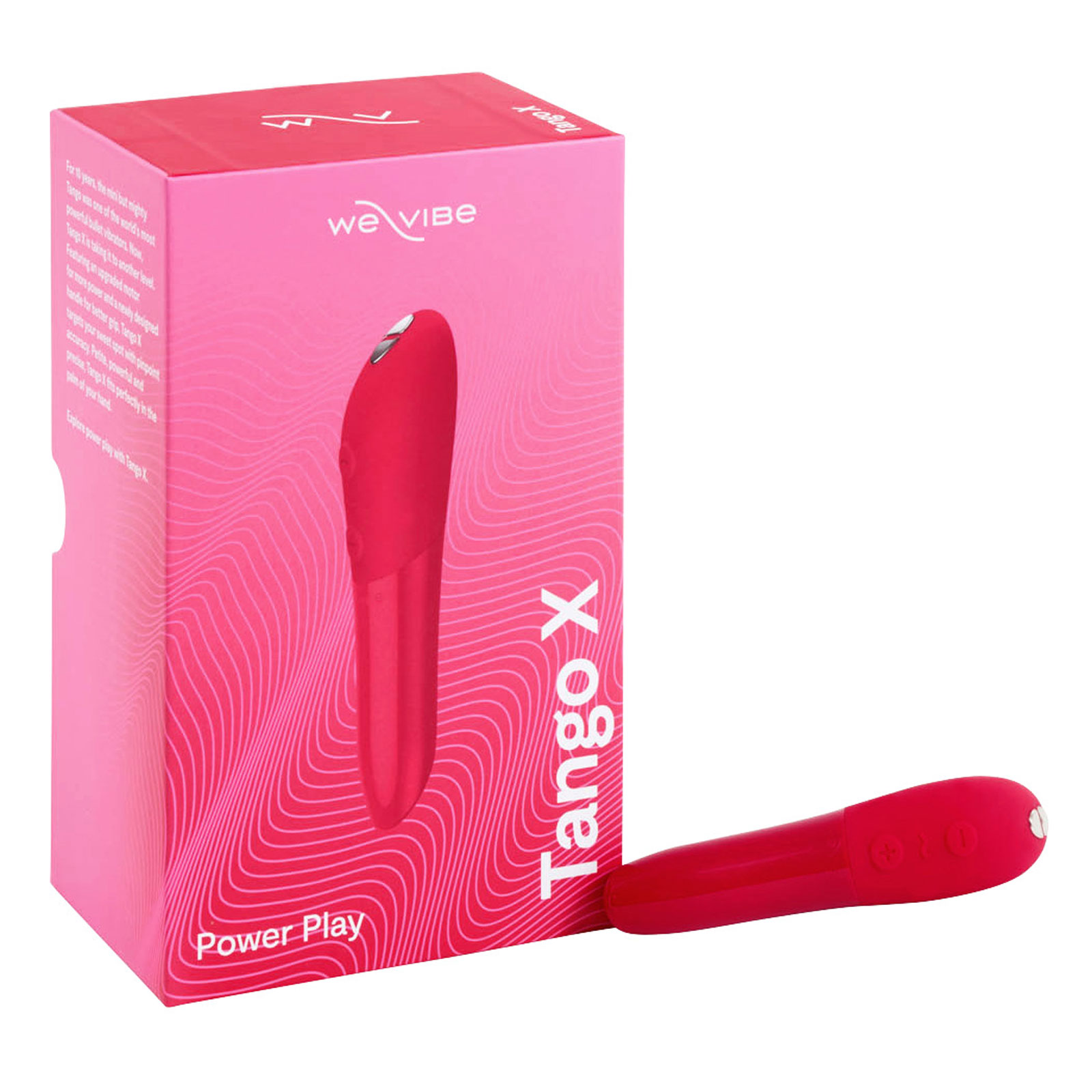 We-Vibe Tango X, красный, Мощный перезаряжаемый мини-вибратор