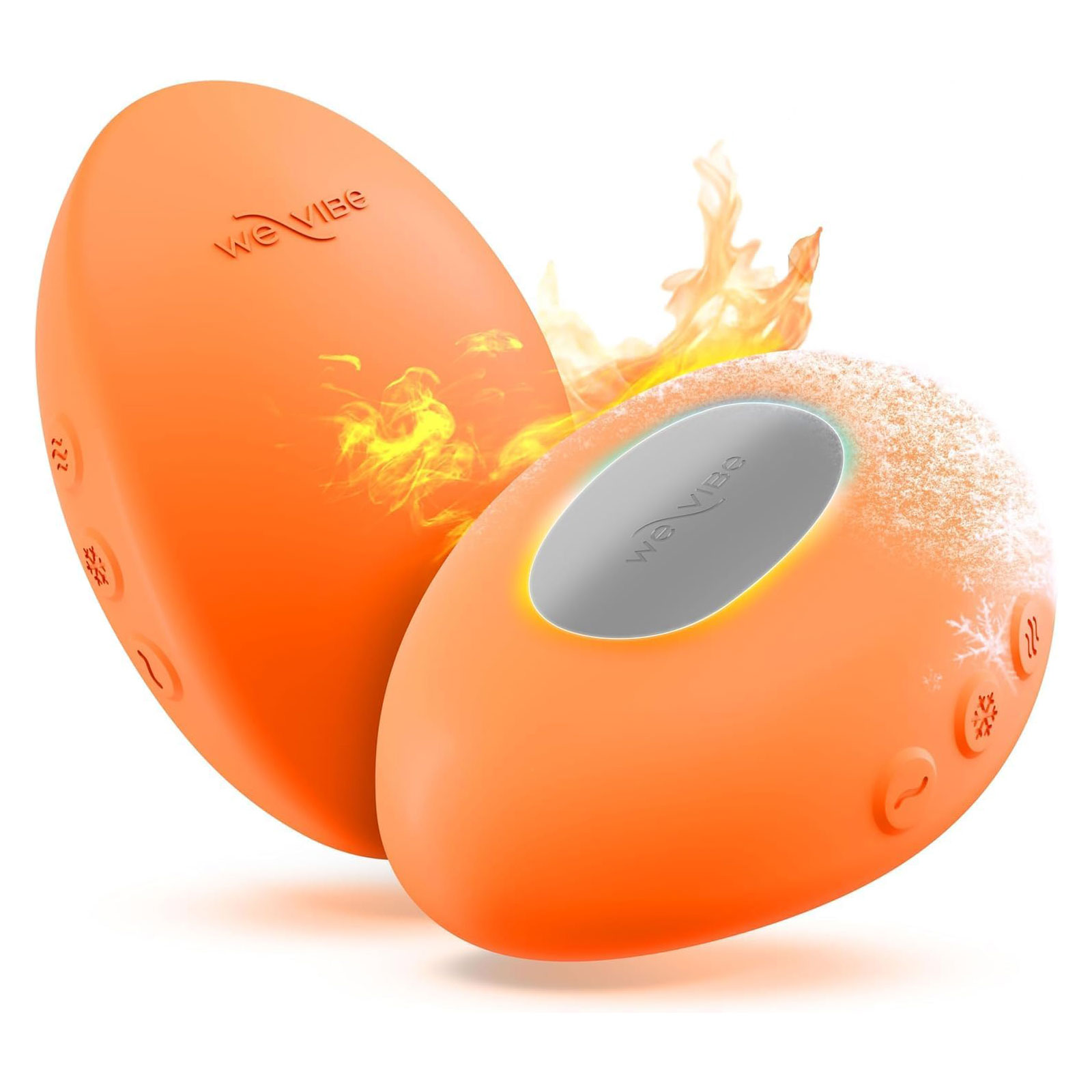 Вибратор We-Vibe Temp, оранжевый, С нагревом и охлаждением