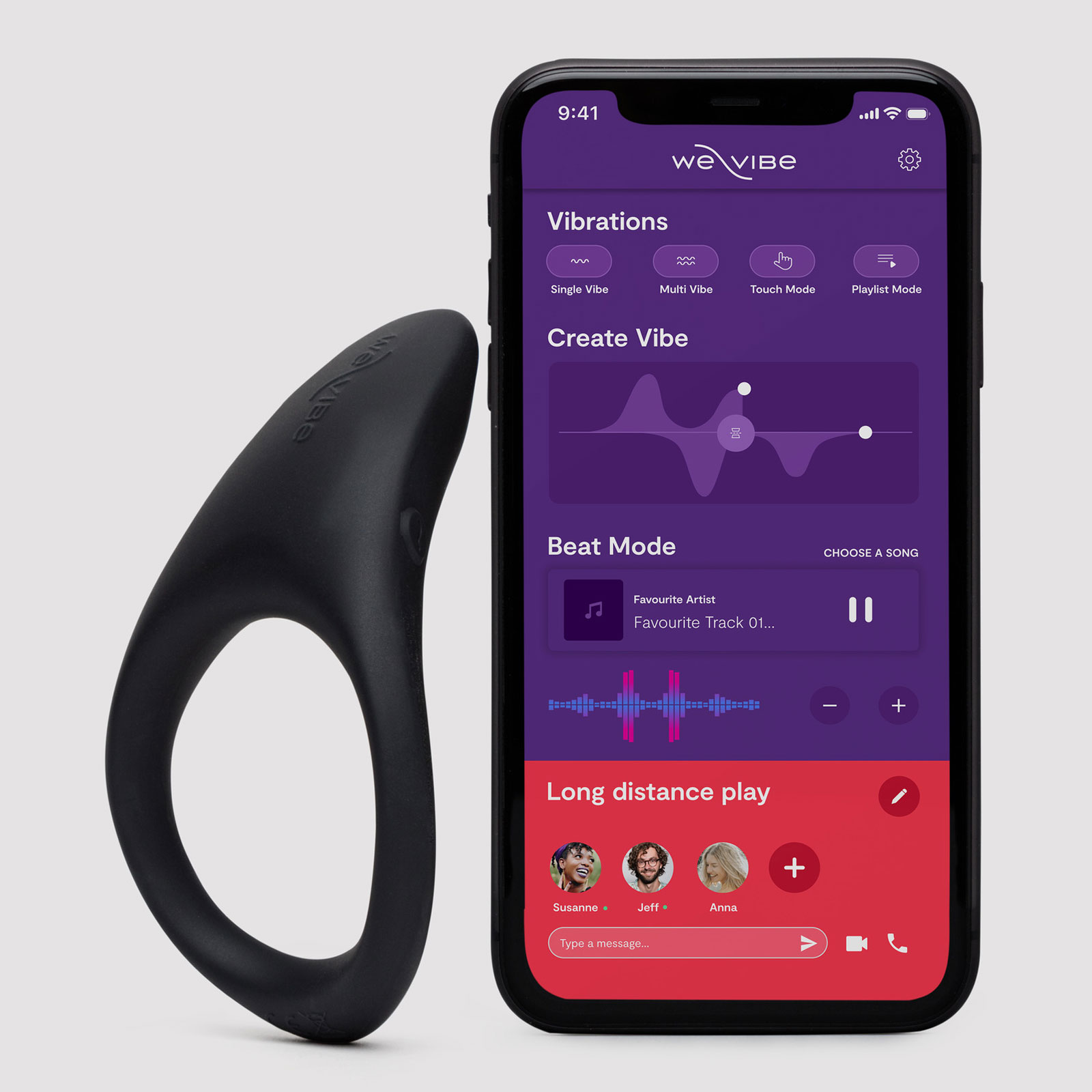 We-Vibe Verge 2, черное — фото 2