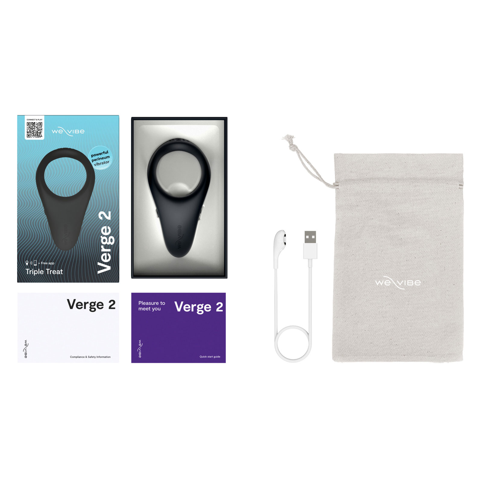 We-Vibe Verge 2, черное — фото 15