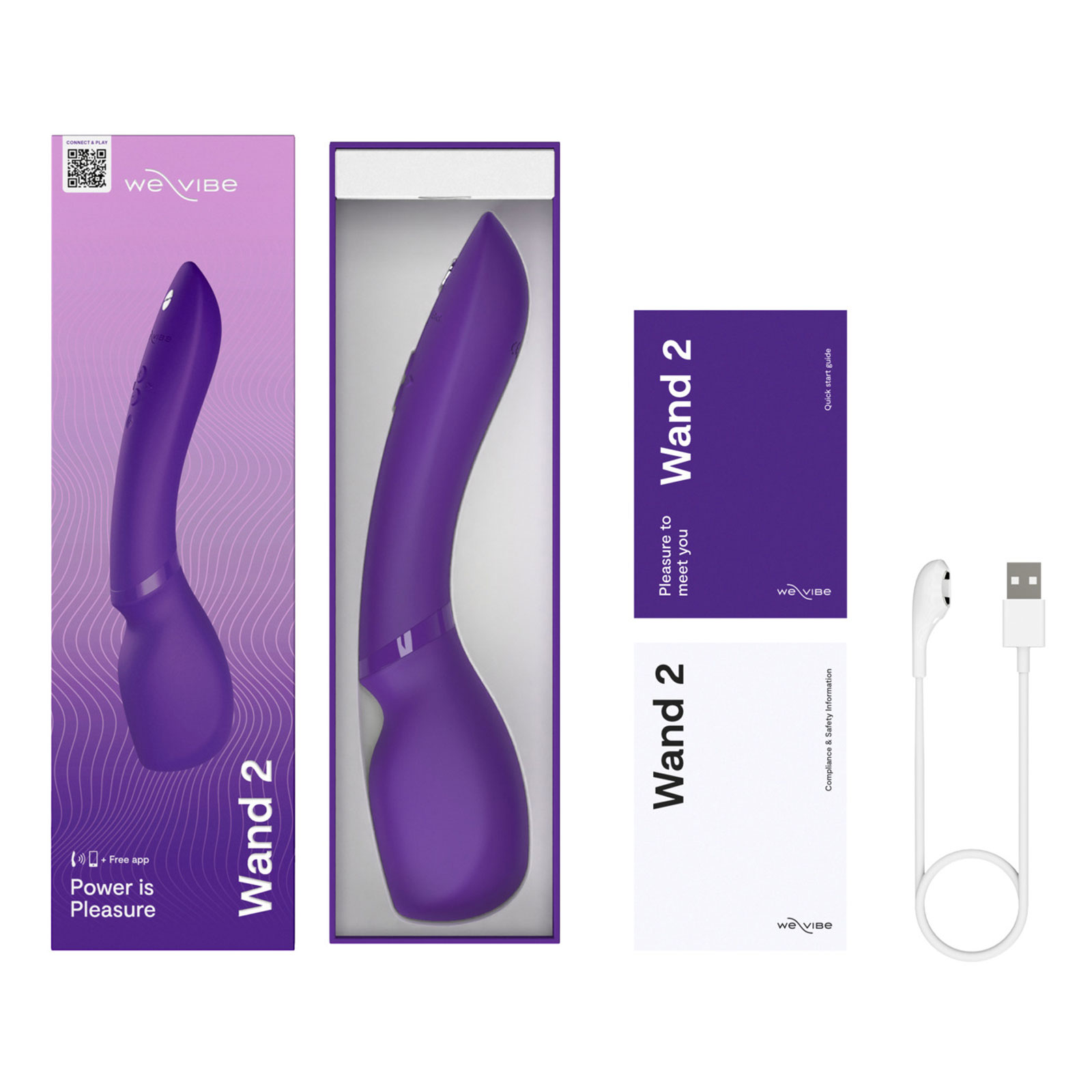We-Vibe Wand 2, фиолетовый - фото 8