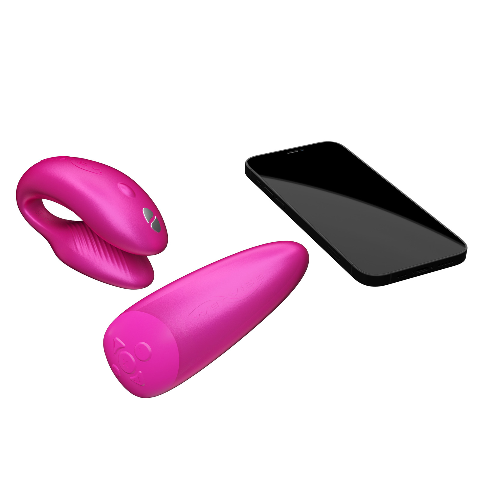 We-Vibe Chorus, розовый - Вибратор для пар с сенсорным пультом управления - купить в секс шопе