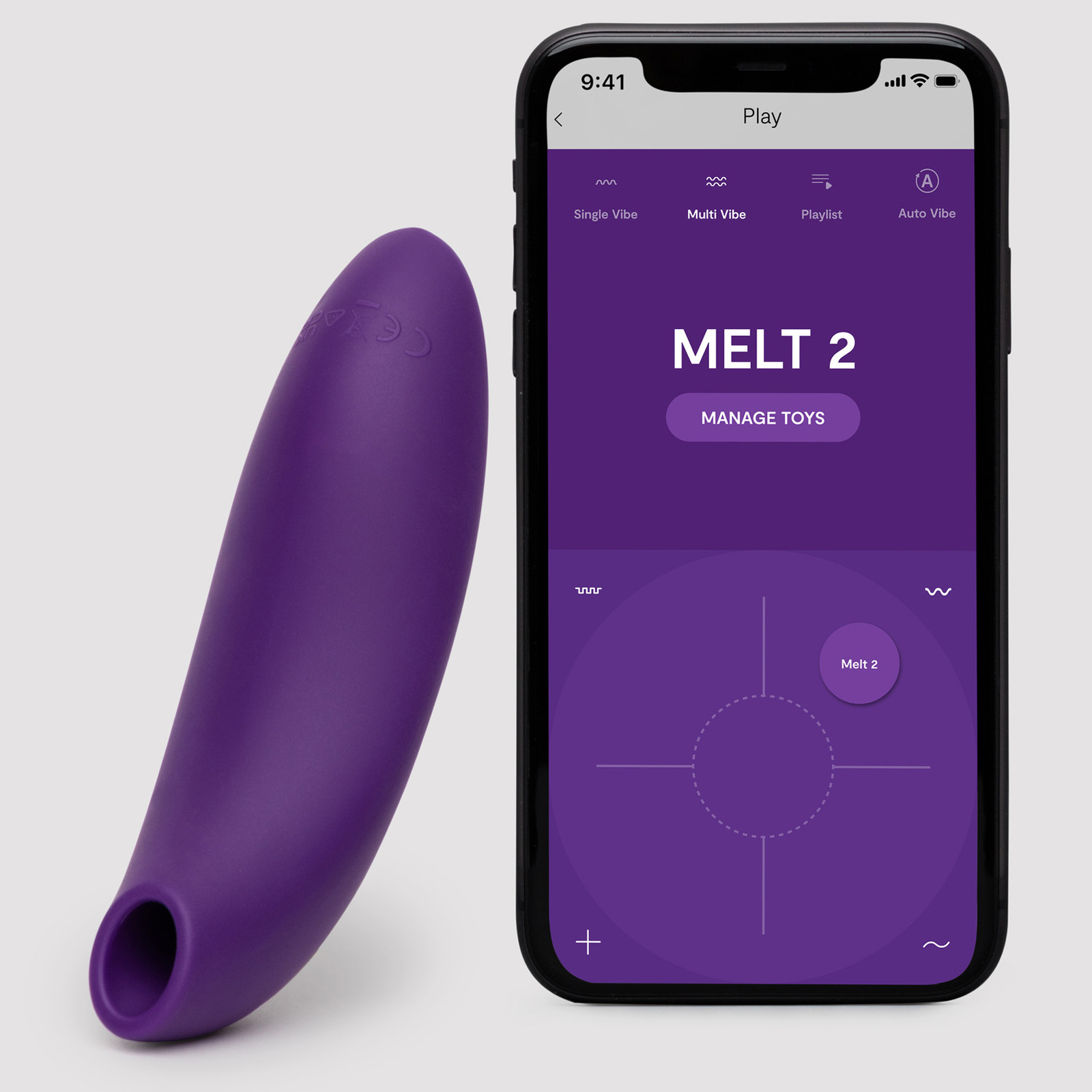 We-Vibe Melt 2, фиолетовый - фото, отзывы