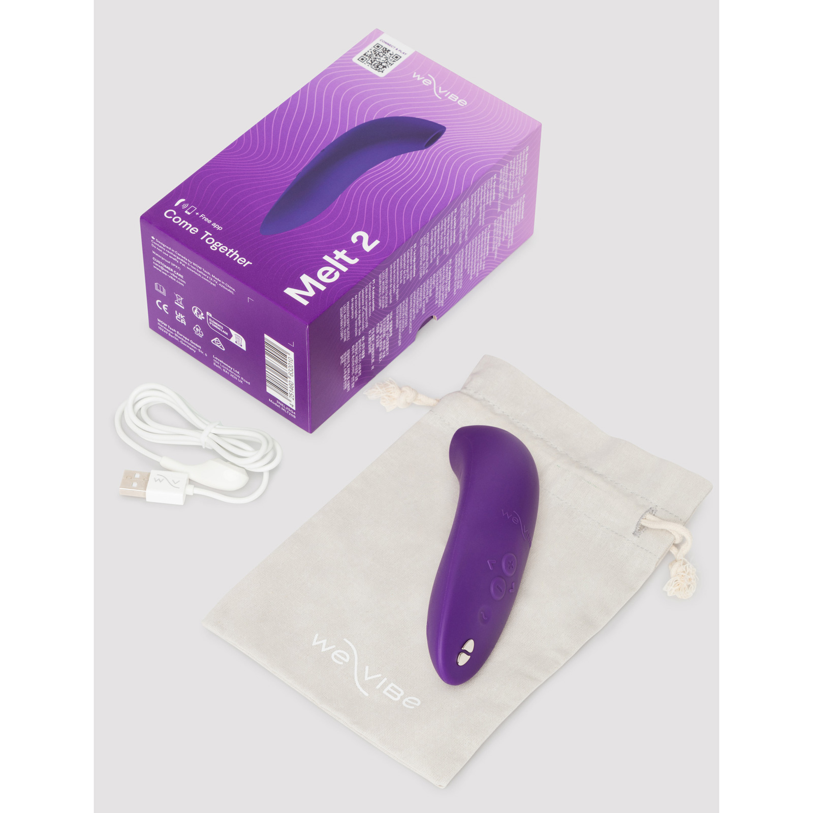 We-Vibe Melt 2, фиолетовый - фото 8
