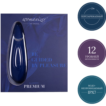 Womanizer Premium, синий - фото 7