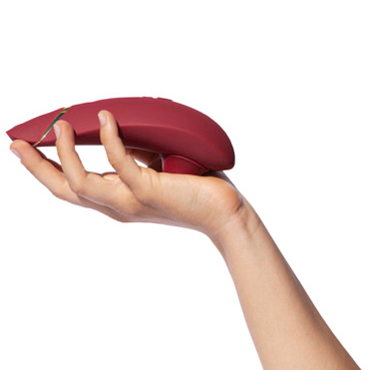 Womanizer Premium 2, бордовый - Бесконтактный клиторальный стимулятор - купить в секс шопе