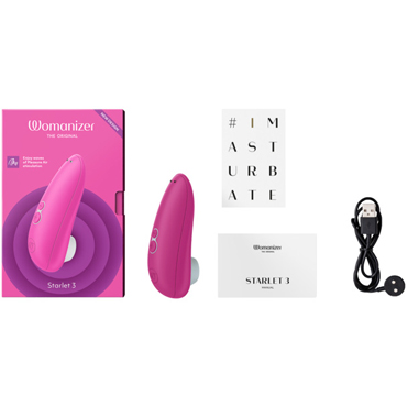 Womanizer Starlet 3, розовый, Бесконтактный клиторальный стимулятор и другие товары Womanizer с фото
